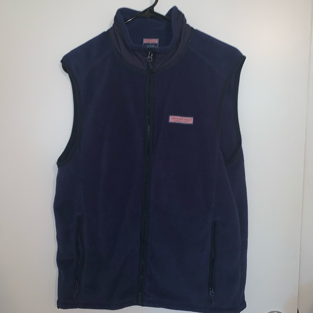 Men’s vineyard vines fleece vest